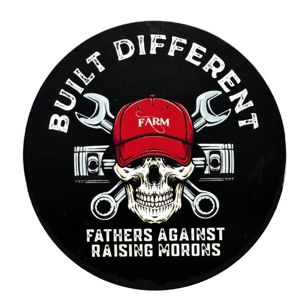 Built Different Sticker