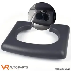 Fit For Ford F150 2004-2014 Center Console Cup Holder Pad Replacement Dark Gray