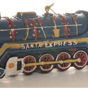 Santa Express Steam Train Ornament