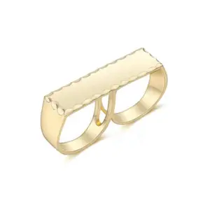 Fresco - 10k gold double ring