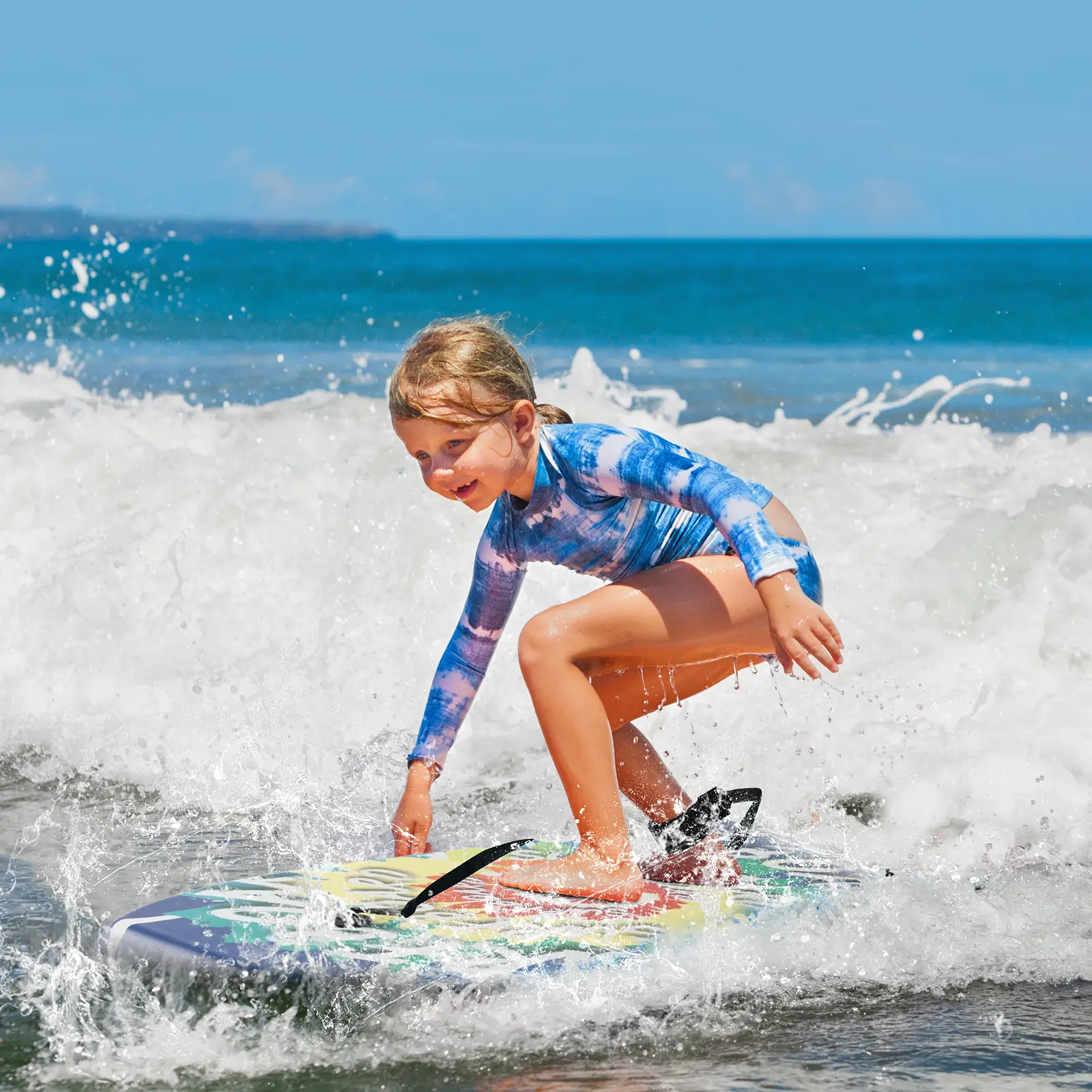 COSTWAY - 33/37/41 Inches Lightweight Body Board Boogie Board with EPS Core XPE Deck HDPE Bottom Multicolor4-M
