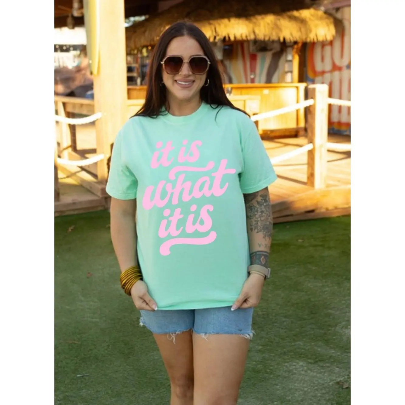 It is What it is Comfort Colors Tee