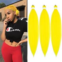 Yellow Braiding Hair 3 Packs