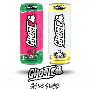 GHOST Energy –  4 pack 8.4 OZ cases Zero Sugar, Low Calorie, Carnipure L-Carnitine