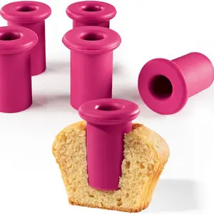 SleekHush New Kitchen Baking Hole Plug Set  Silicone Round Opening Plugs for Bread Cake Muffin