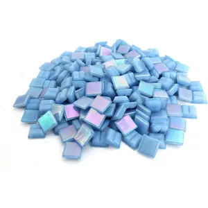 Purple Rain Iridescent Mosaic Tile