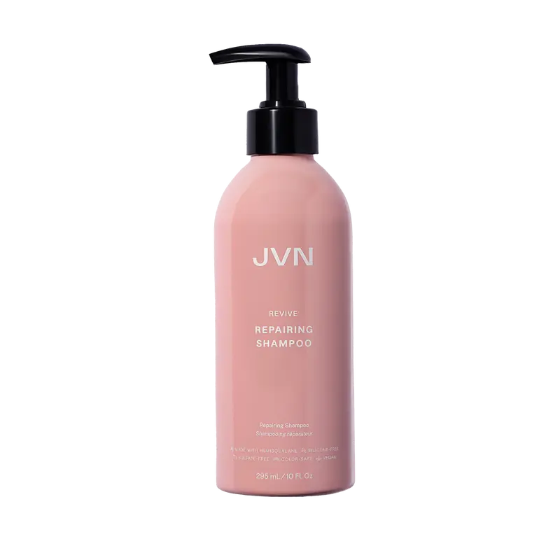 JVN Revive Repairing Shampoo, 10 Fl Oz, Strengthen & Repair Damaged, Color Treated, or Fragile Hair, Hair Care for Women and Men, Non-Toxic, Silicone and Sulfate Free Shampoo