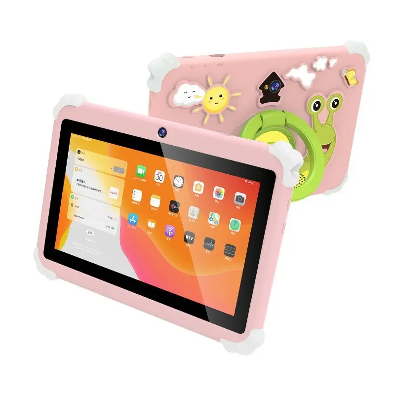 Cosmic Bird 7-Inch Kids Digital Tablet Learning Device, Interactive Screen for Early Childhood Development, Educational Toy for Movies Anime Music, Toddler Tablet, Portable