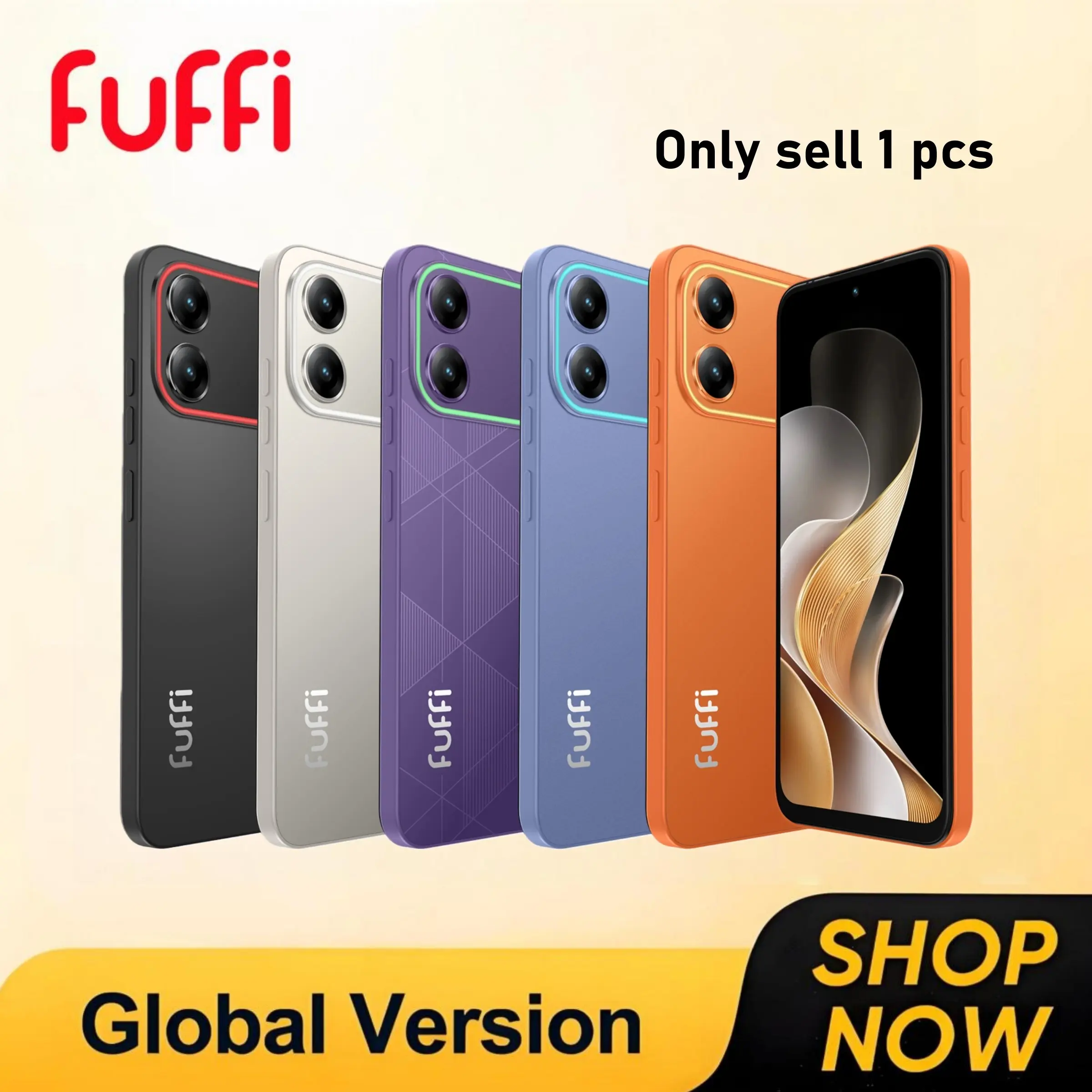 FUFFi-Smartphone, Smart Touchscreen Phone,6.67 inch,4+64GB/32GB