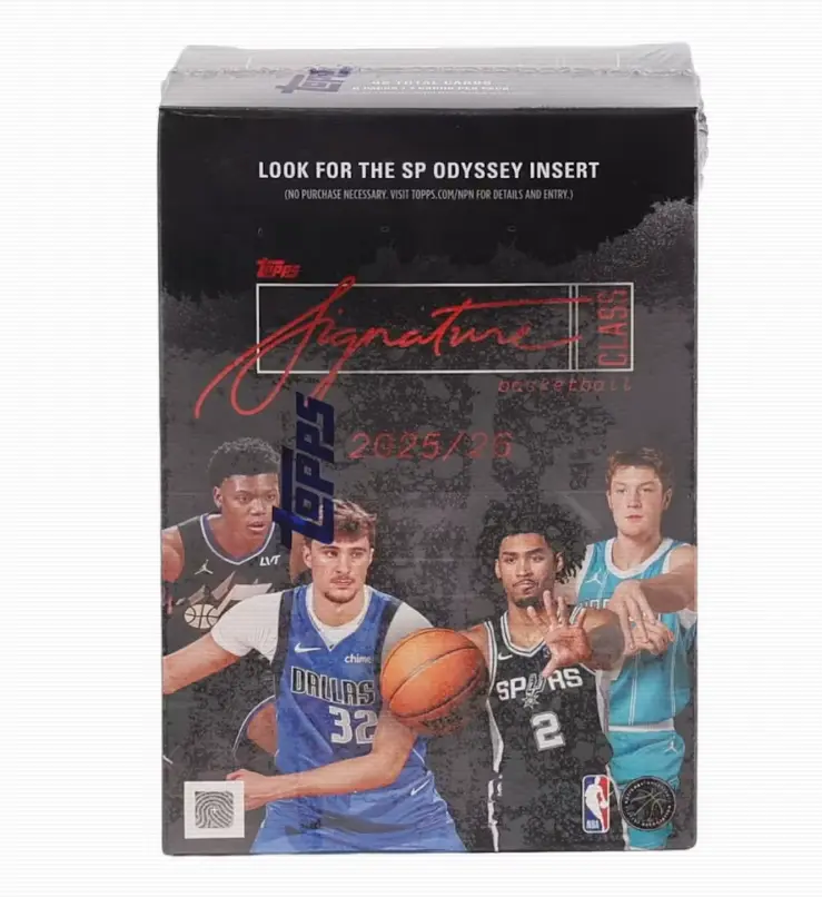 2025 Topps Basketball Signature Class Blaster Box