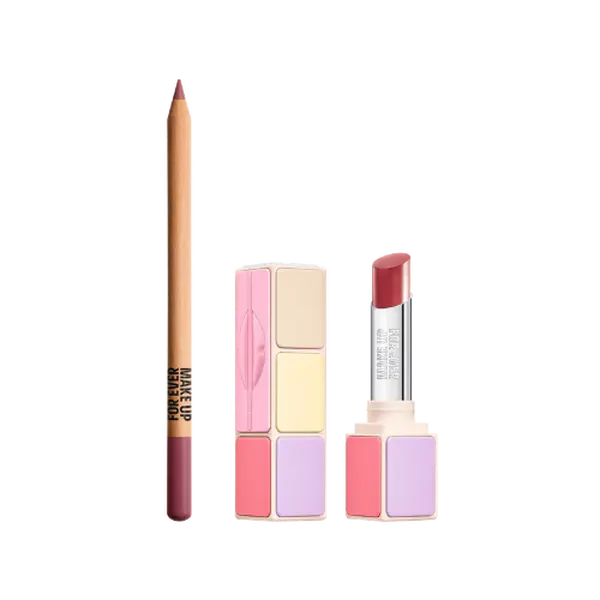 MAKE UP FOR EVER ColorGlow Lip Duo - Artist Color Pencil + ColorGlow Lip Balm MAKE UP FOR EVER ColorGlow Lip Duo - Artist Color Pencil + ColorGlow Lip Balm