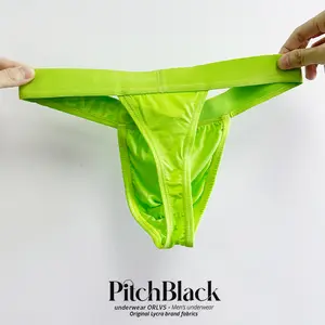 ORLVS Men's Modal Low-Rise Sports Lift Buttocks Breathable Sexy Slim Fit Thong underwear Stylish Menswear underwear pack