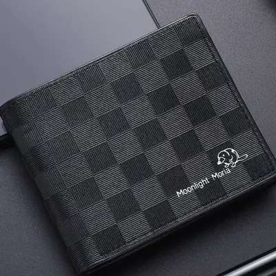 Chrome Hearts Square Zip Bill Leather Wallet Black - TikTok Shop