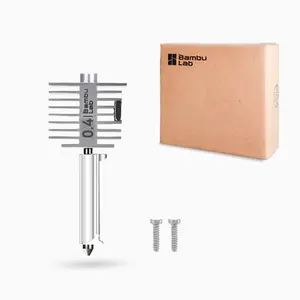 Lab  A1, A1 Mini Stainless Steel Hotend Kit with 0.4mm Nozzle Support High Temperature, High Speed Printing  Metal Heating Block Replacement for Bambu Lab A1 Series