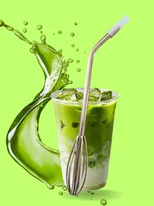 16oz WskeStraw 2.0 - Whisk and Straw Combo Mixing Straw