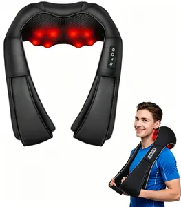Shiatsu Neck and Back Massager with Soothing Heat, Neck Massager Pillow for Neck for Body Muscle Pain Relief, Neck Massager Gifts for Mom Dad Women Men, Home, Office Car Use