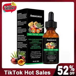 Natural Haircare Essential Oil – Rosemary Batana Blend with Jojoba & Argan Oil for Daily Nourishment & Vitamin Repair