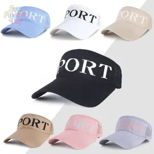 Women's Summer Sun Visor – Open-Top Sun-Protection Cap, Outdoor Baseball-Style Visor, New Sports Headwear