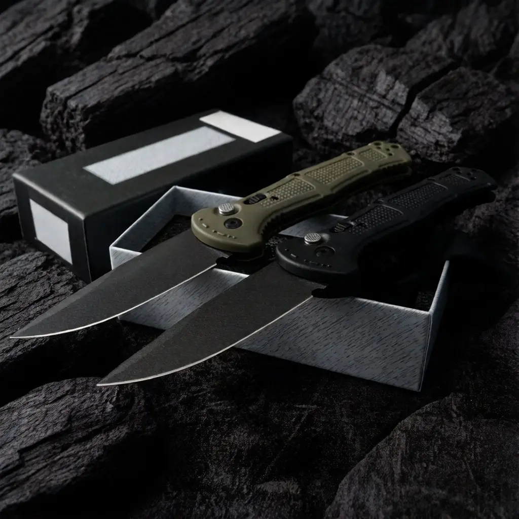 9070 High-Strength Portable Folding Knife - A must-have multifunctional tool for outdoor camping, hiking, and picnics; a great gift for men.