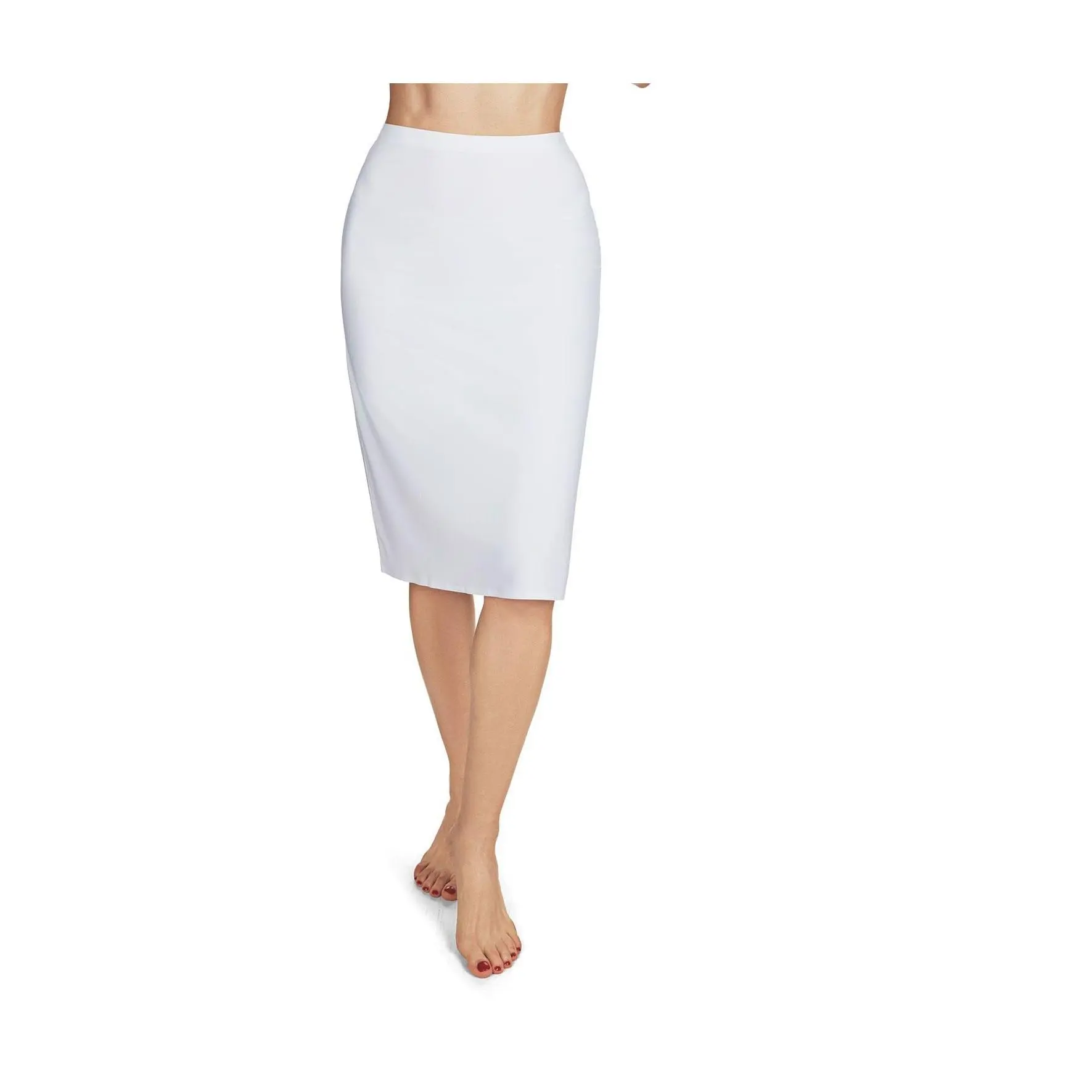 Memoi High-Waist 26" Bonded Half Slip Skirt Memoi High-Waist 26" Bonded Half Slip Skirt