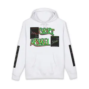 Charted Hoodie — "Crypt Apparel" Trading Hoodie