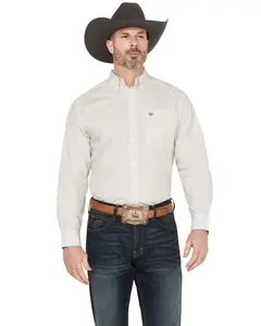 Ariat Men's Cesar Striped Geo Long Sleeve Button-Down Western Shirt - 10058761