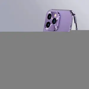 Wireless Charging Frosted Back Case for IPhone 17 16 15 14 13 12 Pro Max 15Pro Camera Metal Lens with Front HD Glass Protect Cover