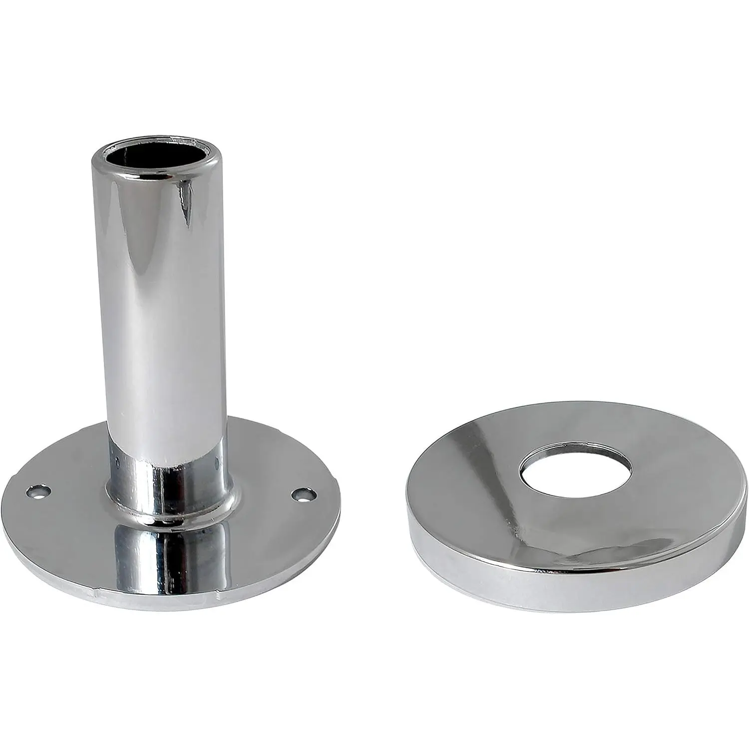Keeney Chrome Plated Stub Out Cover Flange and Tube 1/2 in. - K857-30