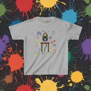 Mr. Fun Computer T-Shirt - Musical Tech from Sprunki Game
