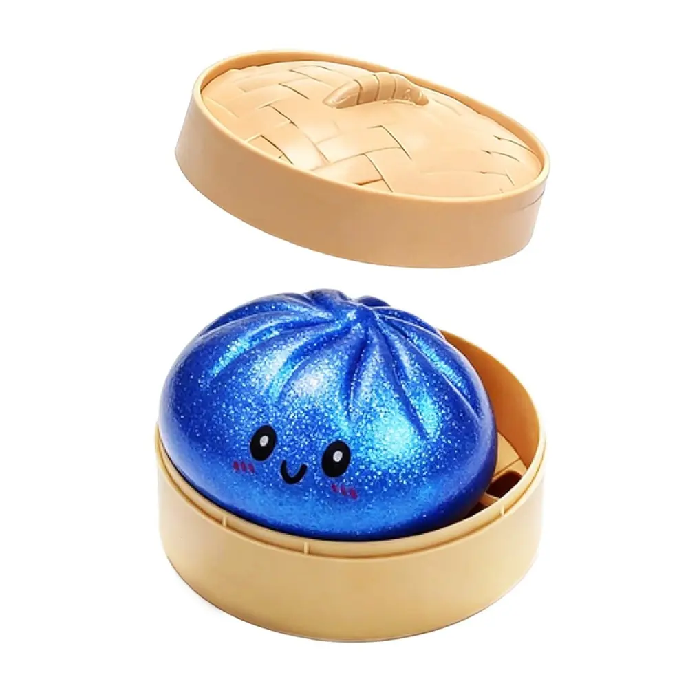 Golden glitter blue