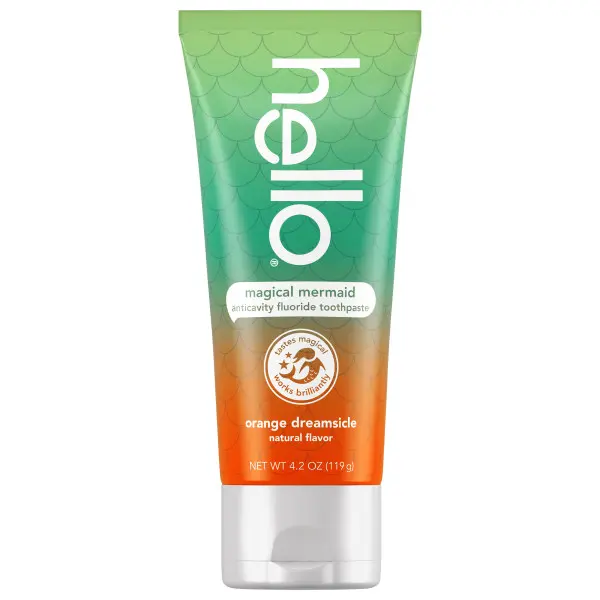 hello kids magical mermaid fluoride toothpaste hello kids magical mermaid fluoride toothpaste