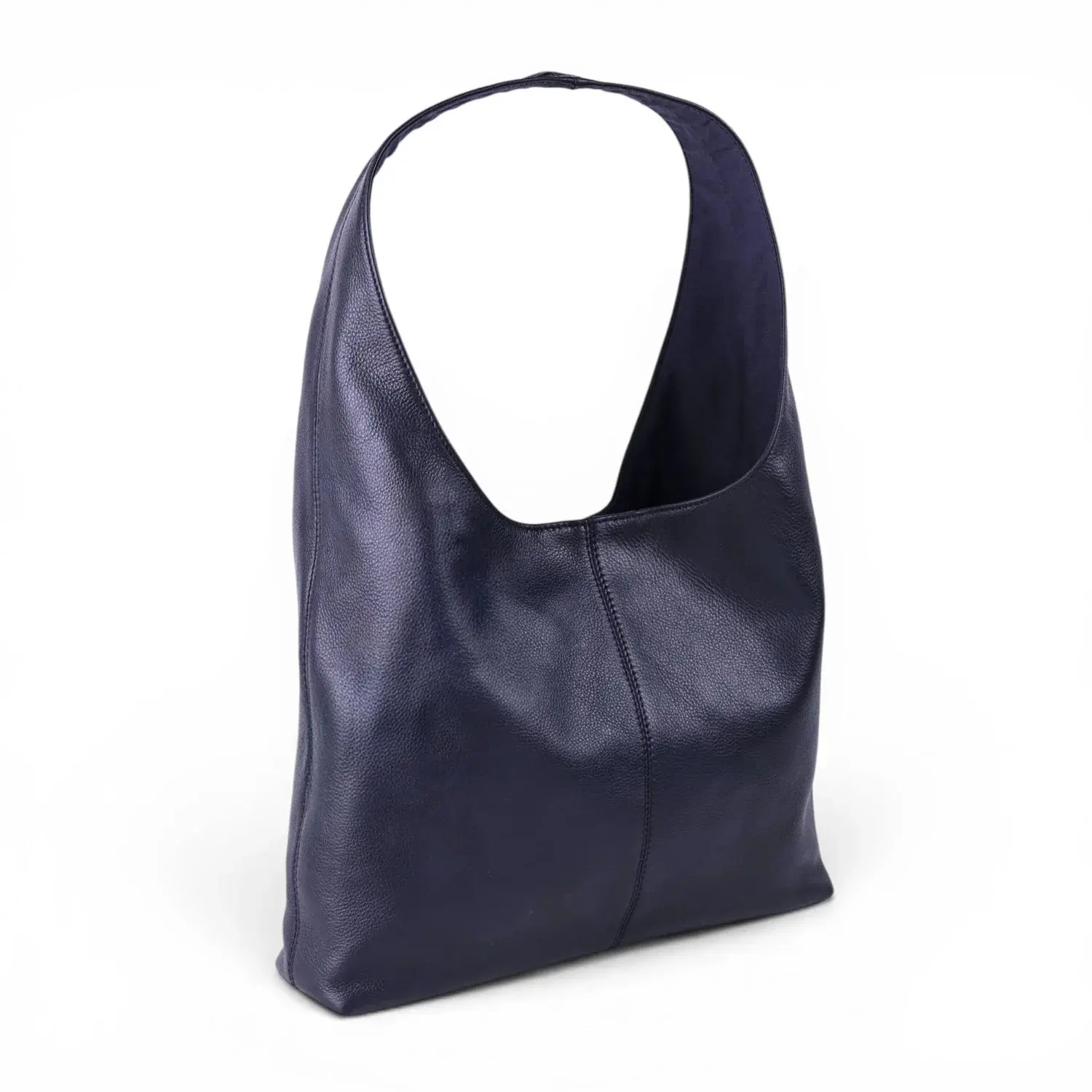 Sling Tote Leather Bag by Bear Necessities - Shoulder Bag, Soft Everyday Carry. Minimal, Chic