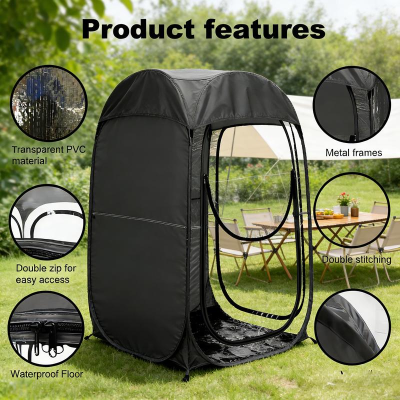 Instant Pop Up Sports Tent – 60 Second Setup Portable Shelter!  All-Weather Wind & Rain Protection for Camping, Fishing, Beach, Tailgating & Outdoor Events ️ Compact & Lightweight – Perfect Sports Gear & Emergency Shelter! ️