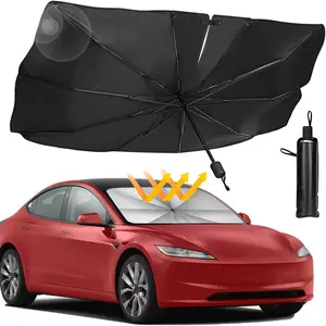 NeoAuto Two Packs Portable Car WindshieldSunshade,Foldable Windshield Sun Umbrella, CarExteriorAccessories, Car Windshield