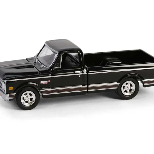 New 1972 Chevy Cheyenne C10 Classic Truck - Greenlight 30546 1:64 Micro-Scale Diecast Collector Model Car, Americana Diecast Toys for Enthusiasts 14 and Up (Blister Pack Display Item)