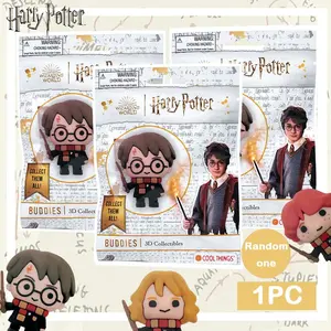 Officially Licensed 1PC Harry Potter Character Dolls, Figures Blind Bag Random One 3D Harry Potter Hermione Ron Dumbledore Malfoy Image Surprise Bag Collectibles Home Decorative Ornaments Anime Peripheral Perfect Gift Series Figures