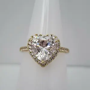 14k Gold Laminated Ring Size 6 7 8 and 9 Elegant Heart Design for Everyday Style and Sophistication Perfect Daily Wear