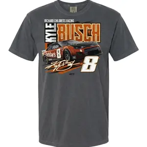 Comfort Colors Legendary NASCAR Driver Kyle Busch T-Shirt Comfort Colors Kyle Busch Tribute Shirt, NASCAR Legend Memorial Tee, RIP Rowdy Shirt, Vintage FPZ