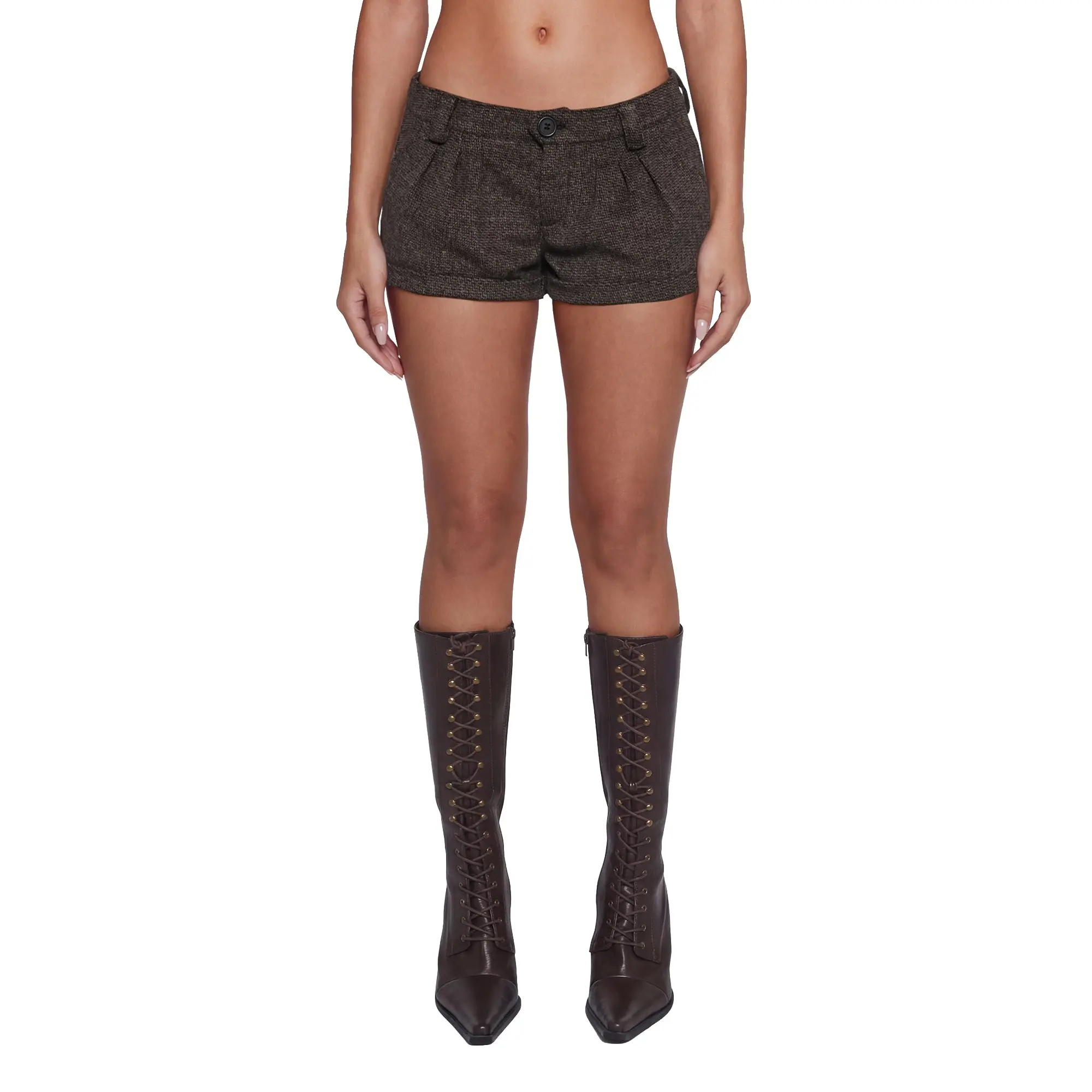 Preppy Notions Tweed Shorts