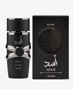 Lattafa Asad ELIXIR 100ML Perfume  Eau de Parfum Spray 3.4 oz Edp Scents for Everyday Wear