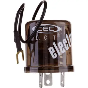 Industries EF33RL 12V Heavy Duty 3-Pin Electronic Flasher Relay for LED and Incandescent Bulbs (1-Pack)