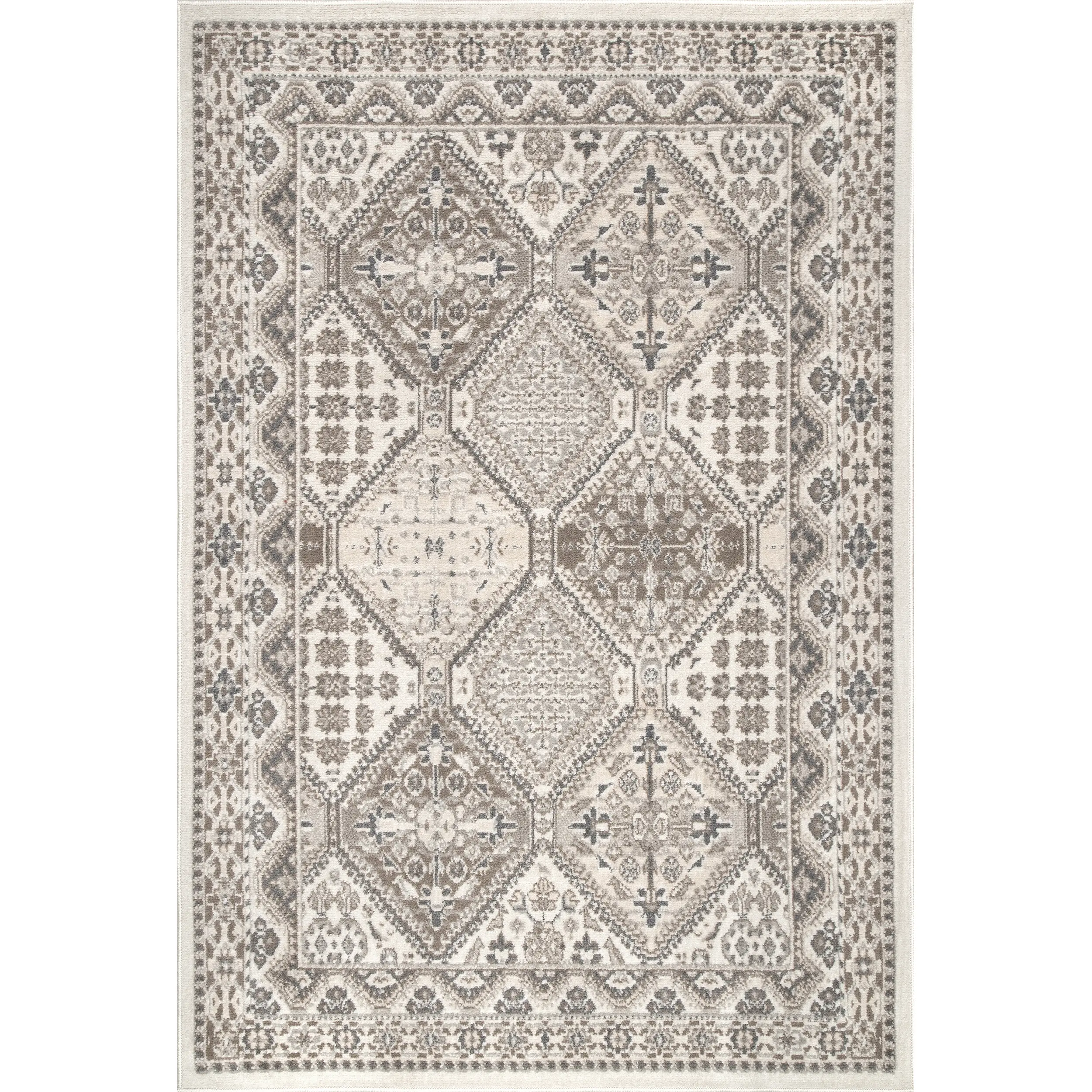 Vintage Tile Becca Area Rug for Hallways, Kitchens, and Living Rooms