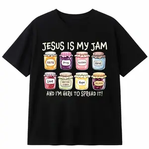 Jesus ls My Jam, Christian Shirt, ChristianGift,JESUS Christ Shirt,Gift For Christian,FunnyJesus Shirt.ChristianMoM tee