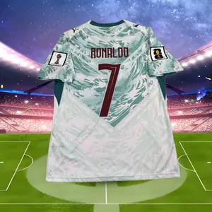 2026 Portugal Away Short Sleeve 7# RonaldoSoccer Jersey