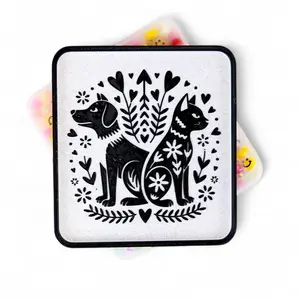 Spirit Animals- Artisanal Picky Party Pad and Tray- Satisfy Your Urge to Pick, Pop and Peel Stress-Free!
