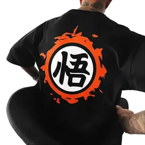 Dragon Ball DBZ Unisex Summer outfits men streetwear 80s 90s graphic tees cotton Anime tank tops men gifts