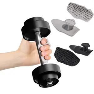 Silicone Fitness Grips for Strength Training Exercise, Hand Protection Gym Equipment, Non-Slip Workout Handles, Set of 2, Durable and Comfortable Grip, Gym Accessories