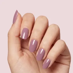 DASHING DIVA Mauvy Rose Gel Nail Strips - Feminine Neutral High-Shine Finish for Warm Wearable Color