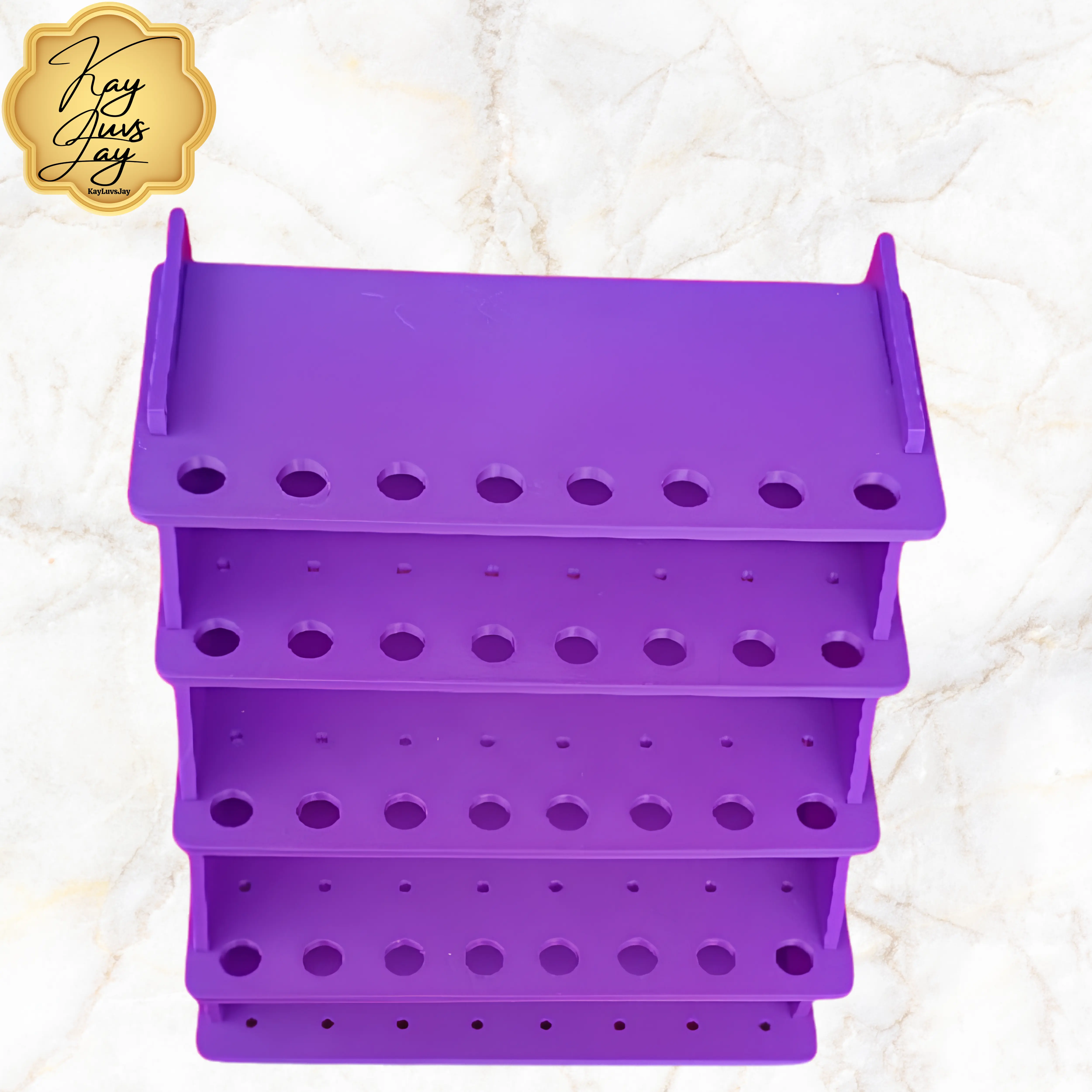 Glitter Pen Display Stand | Pokey Tool Organizer | Beaded Pen Holder for Crafters