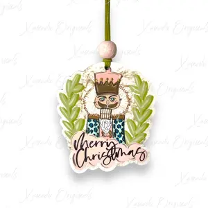 Merry Christmas Nutcracker Christmas Ornament